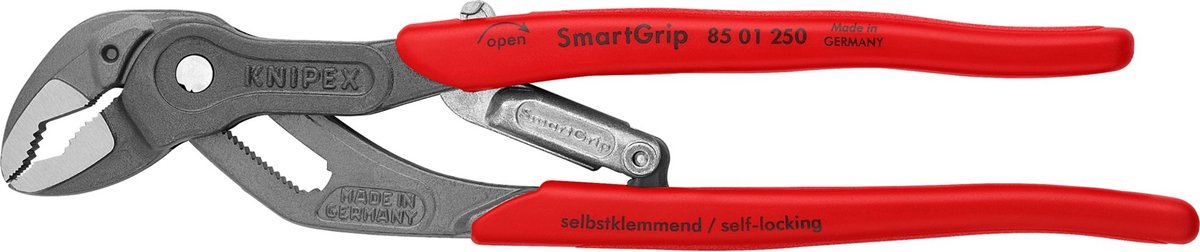 Knipex SMARTGRIP 85 01 250 Pinza regolabile per tubi e dadi Dimensione chiave (metrica) 36 mm 250 mm