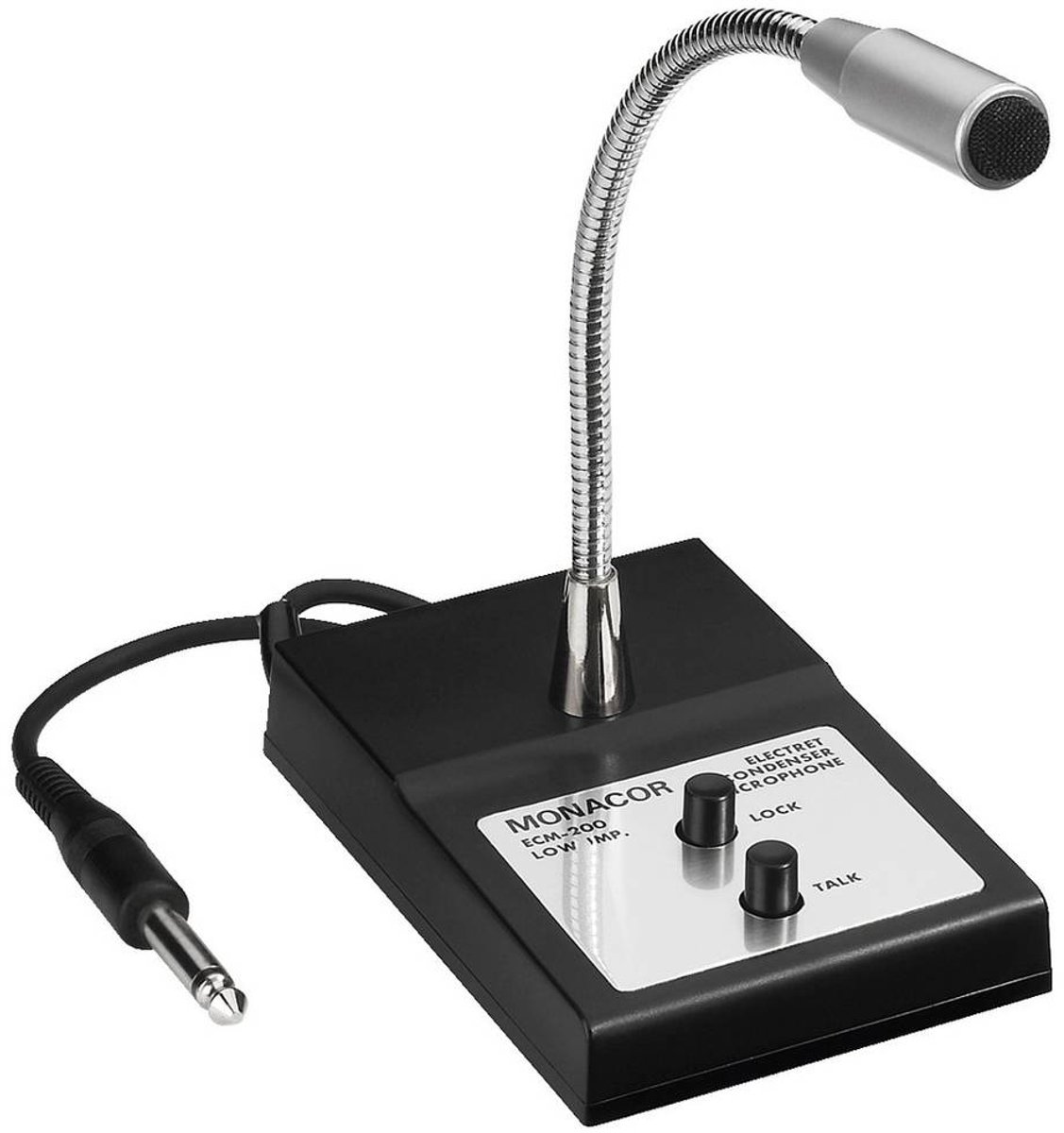 Monacor ECM-200 Microfono da tavolo PA