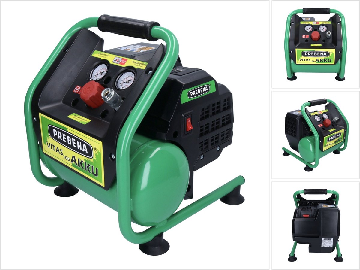 Prebena Compressore a batteria VITAS100-AKKU 5 l 8 bar