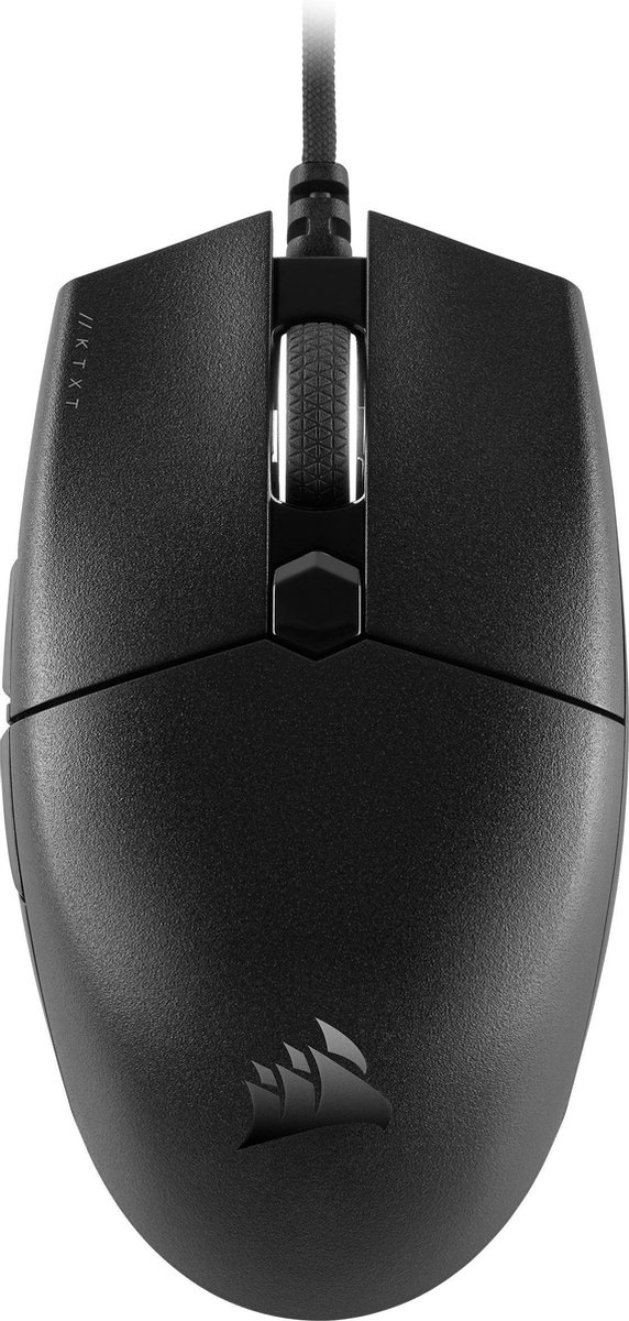 Corsair Katar PRO XT - Gaming Mus - Optisk - 6 knapper - Sort med RGB lys