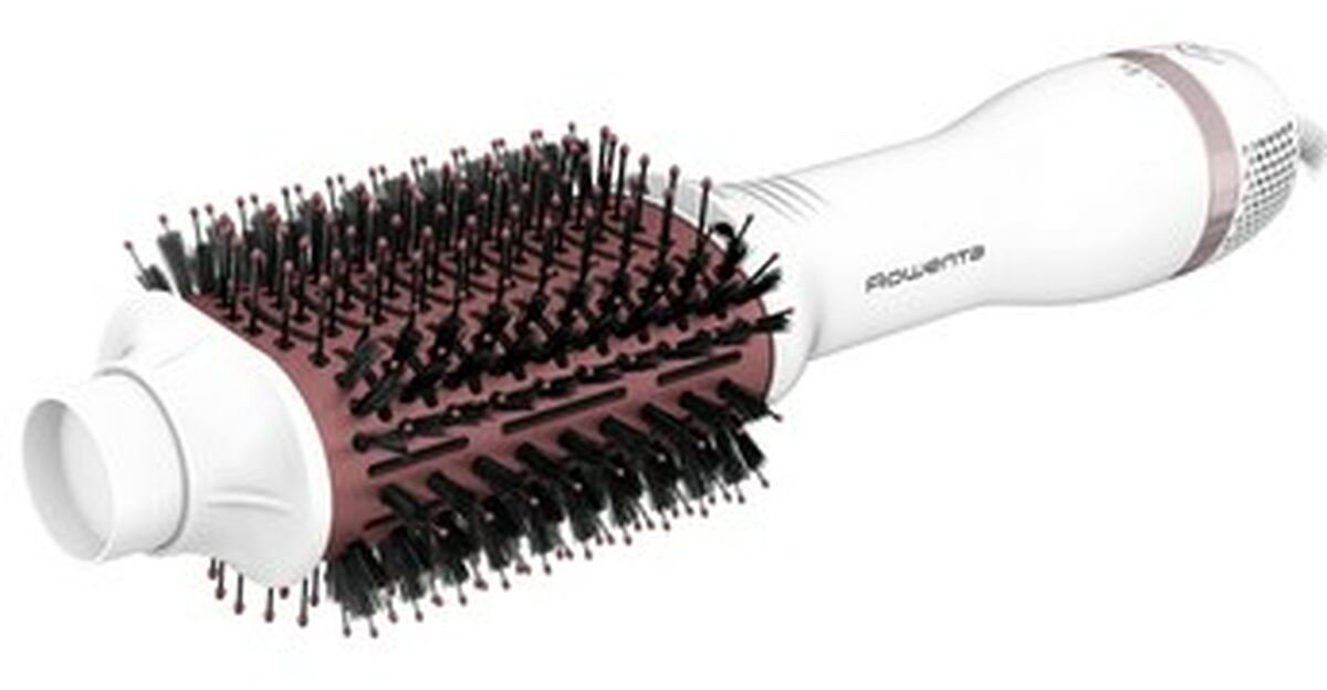 Rowenta Hårtørrer CF6135F0 - hair dryer/hair styler - white/rosewood