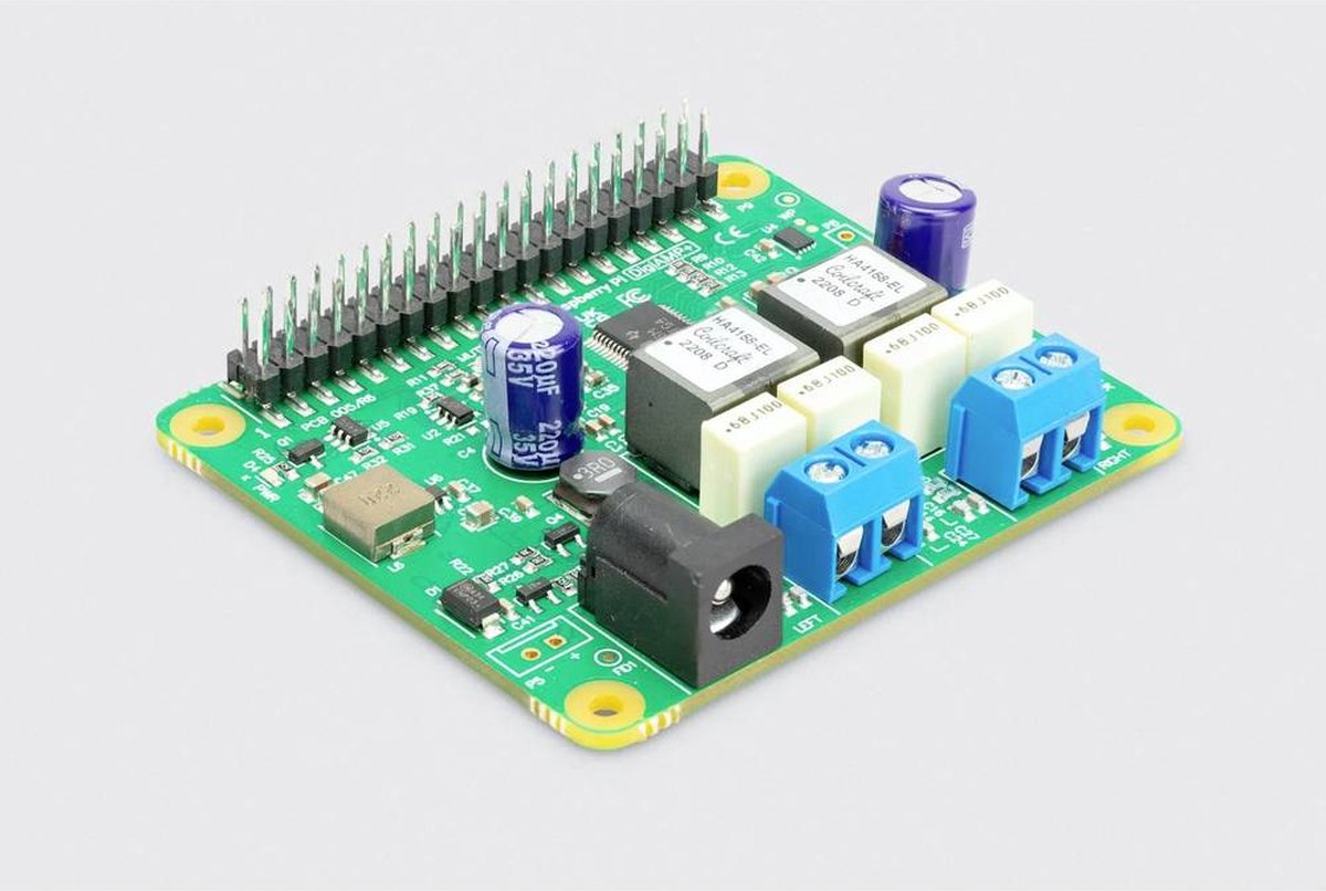 Raspberry Pi® IQaudio DigiAMP+ Scheda audio per Raspberry Pi®