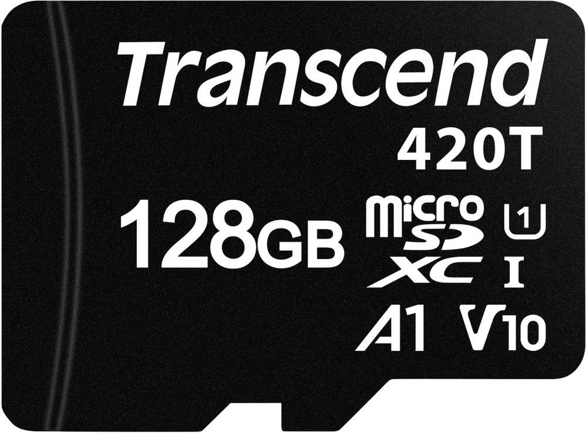 Transcend TS128GUSD420T Scheda microSD Industrial 128 GB Class 10 UHS-I