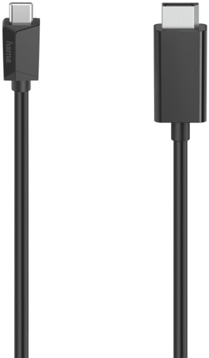 Hama Cavo USB Spina USB-C® 1.5 m Nero UHD 4K; 00200717