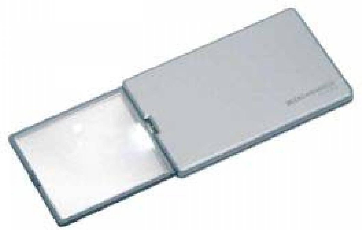 Eschenbach 152111 Easy Pocket Lente dingrandimento portatile con illuminazione LED Ingrandimenti: 3 x Argento
