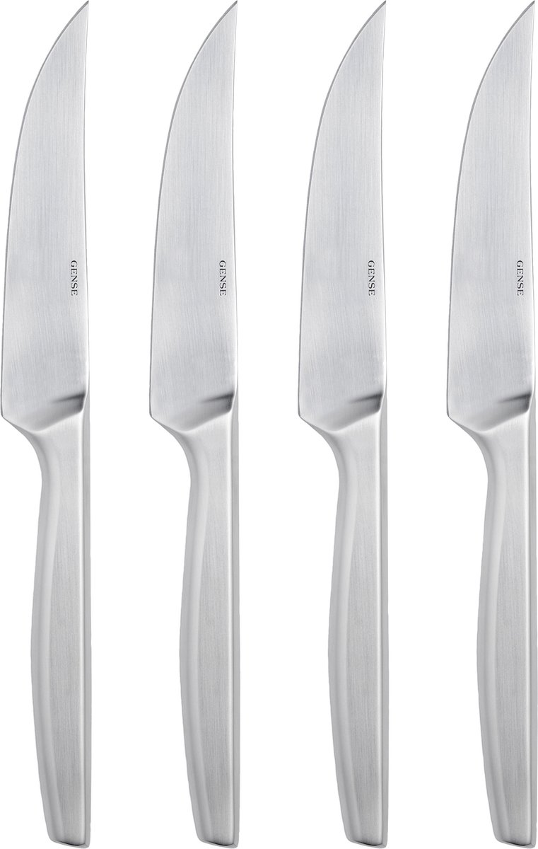 Gense Steak knife Norm 4 pcs. Matt steel