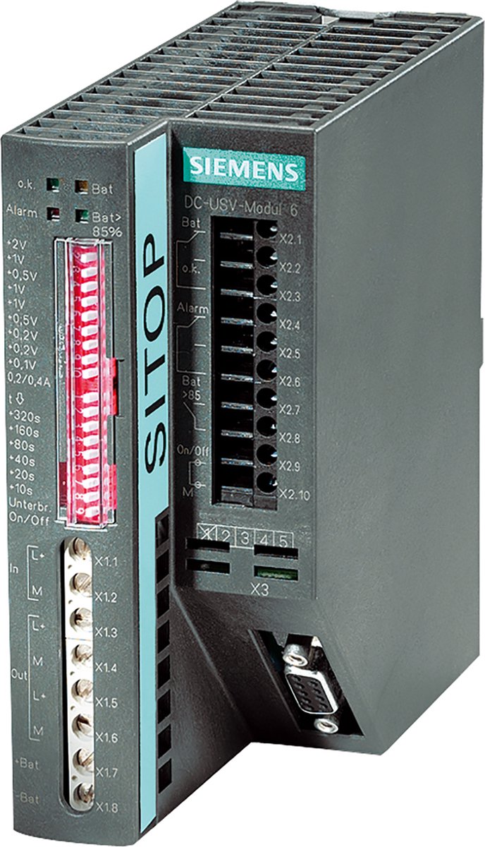 Siemens SITOP DC-USV-MODUL 6A DC 24V 6EP19312DC21 Gruppo di continuità UPS industriale