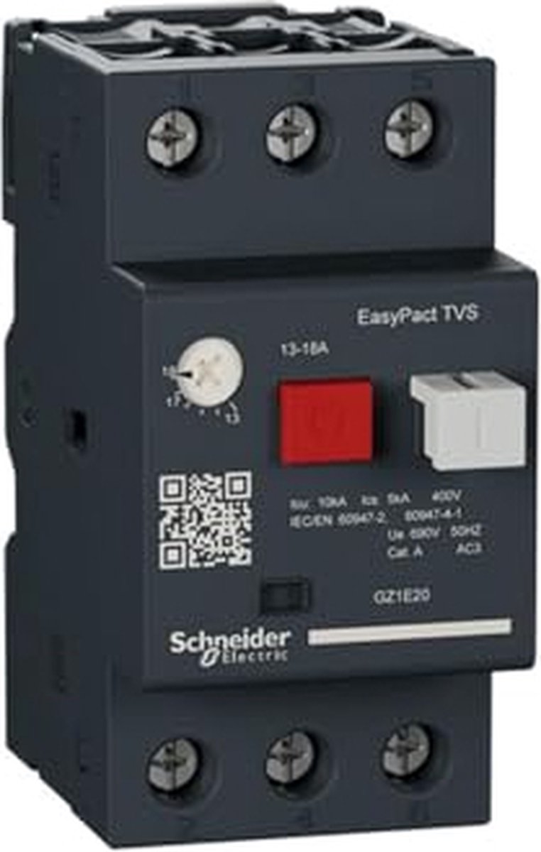 Schneider Electric GZ1E20 GZ1E20 Interruttore di protezione del motore 1 pz.