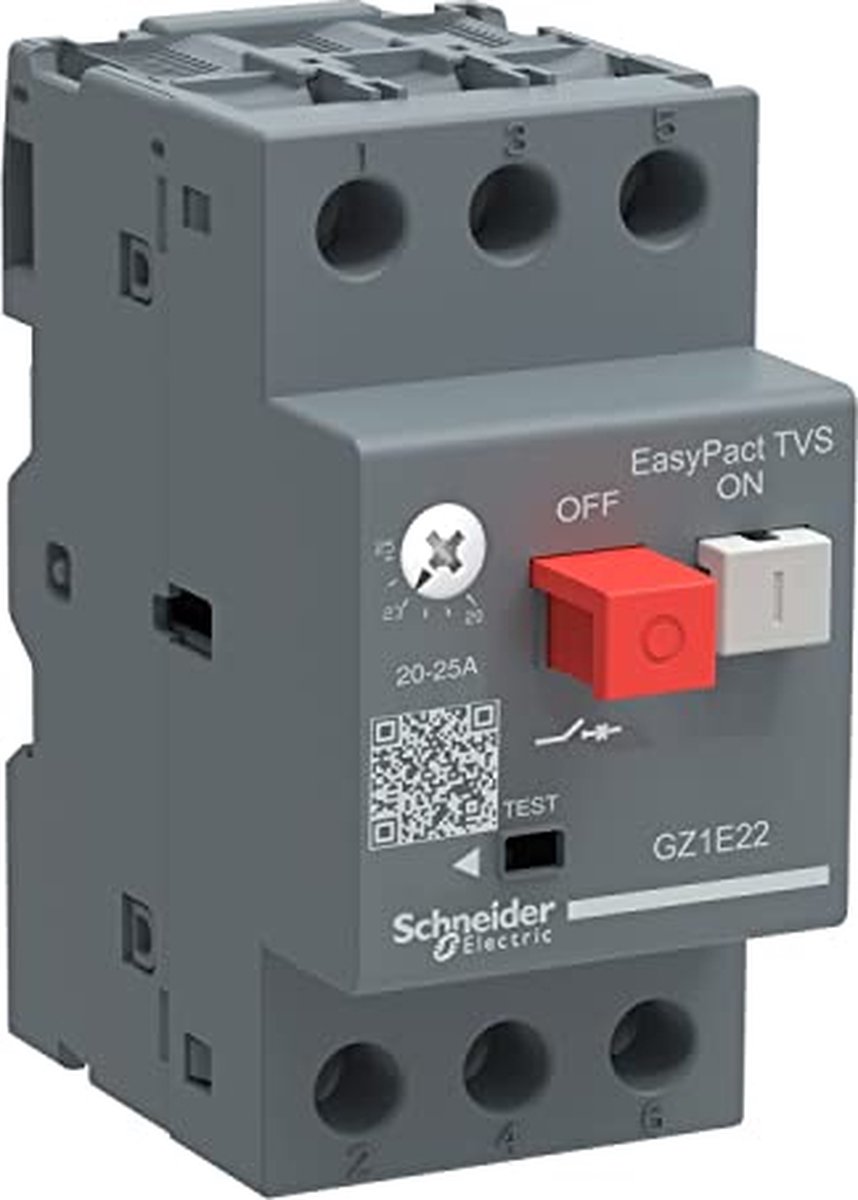 Schneider Electric GZ1E14 GZ1E14 Interruttore di protezione del motore 1 pz.