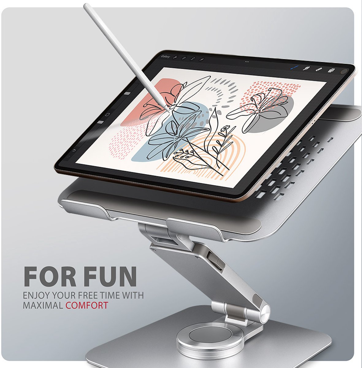 AXAGON Supporto per tablet Universale 25,4 cm (10) - 40,6 cm (16)