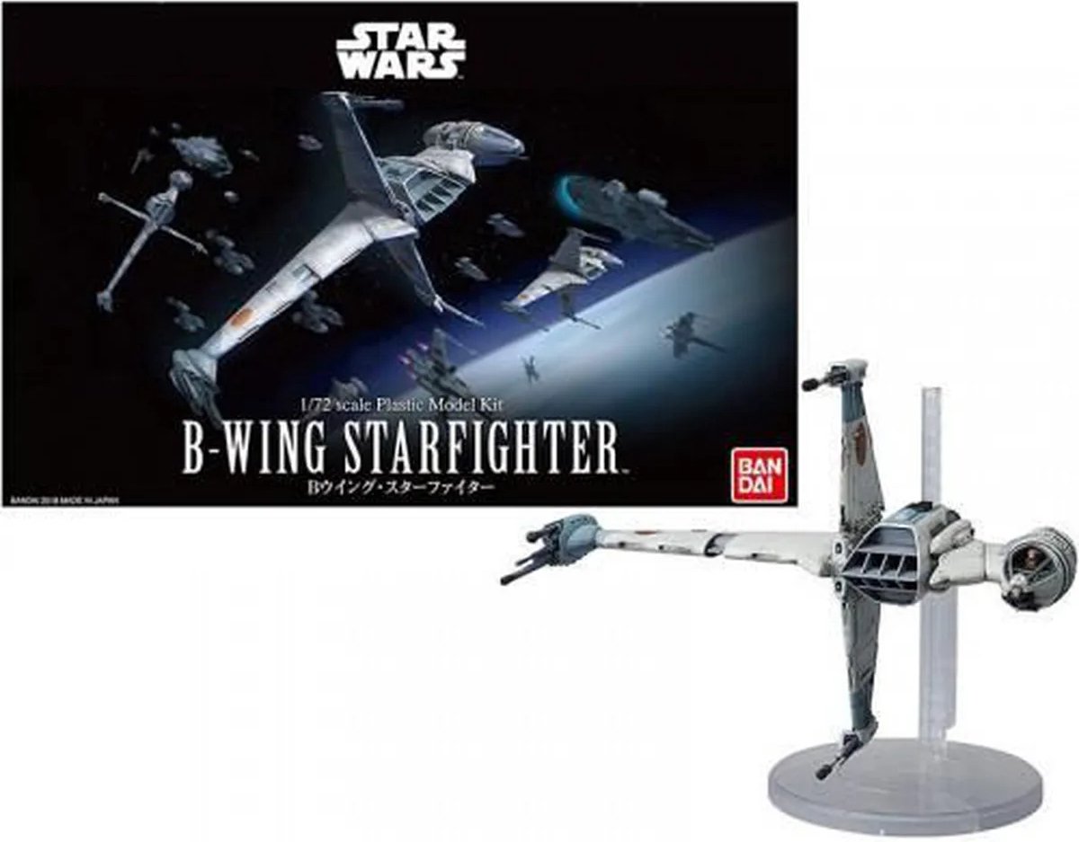 Modello fantascienza in kit da costruire Revell 01208 Star Wars B-Wing Fighter 1:72