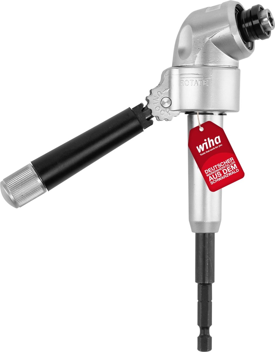 Wiha, porta inserti magnetico angolare 105° SB24628 165 mm