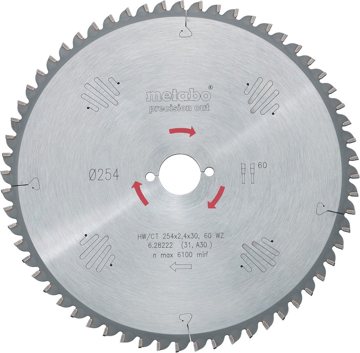 Metabo 628030000 Lama circolare 160 mm 1 pz.
