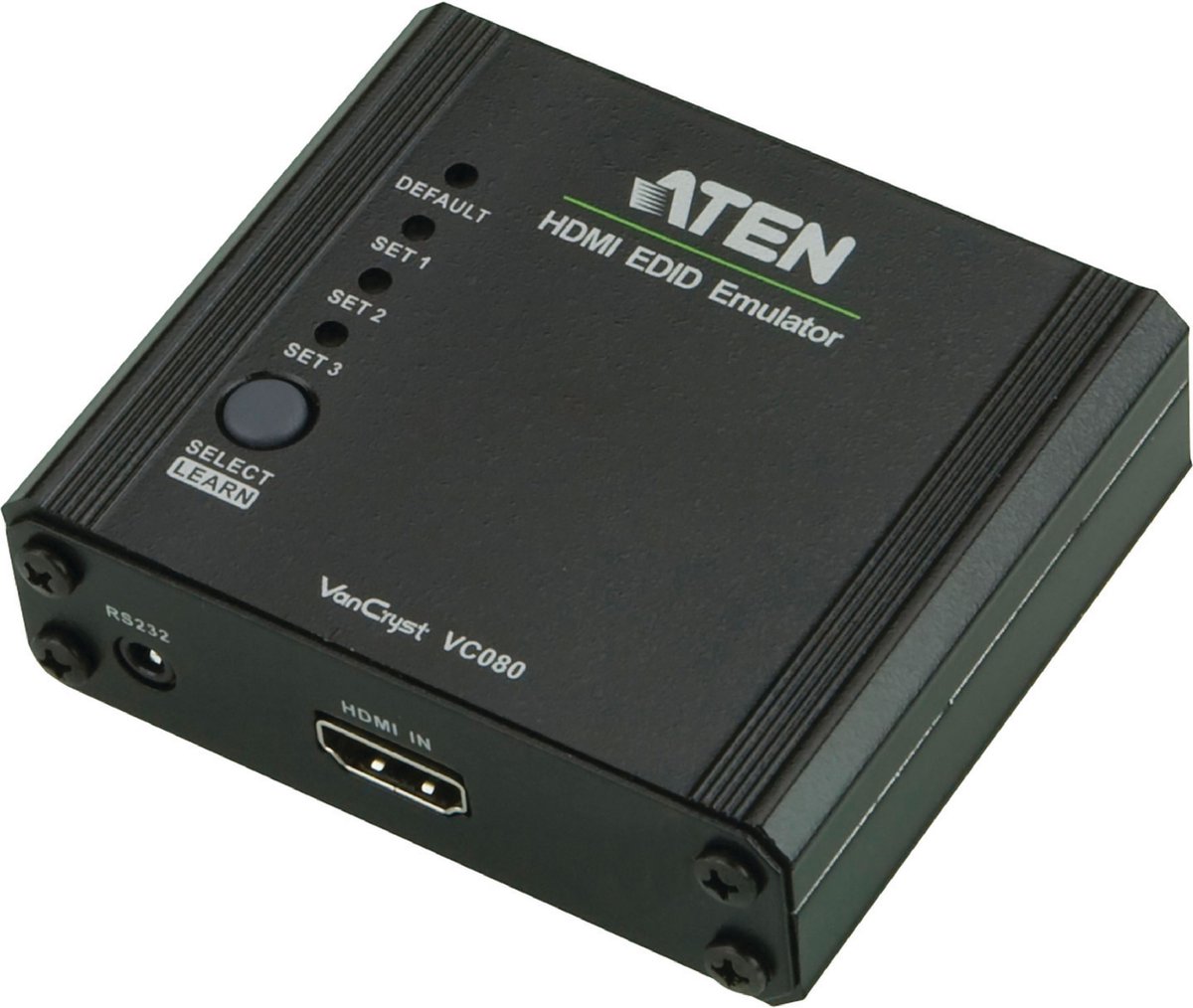 ATEN VC080 HDMI Emulatore EDID [1x Presa HDMI - 1x Presa HDMI] Nero 0 mm
