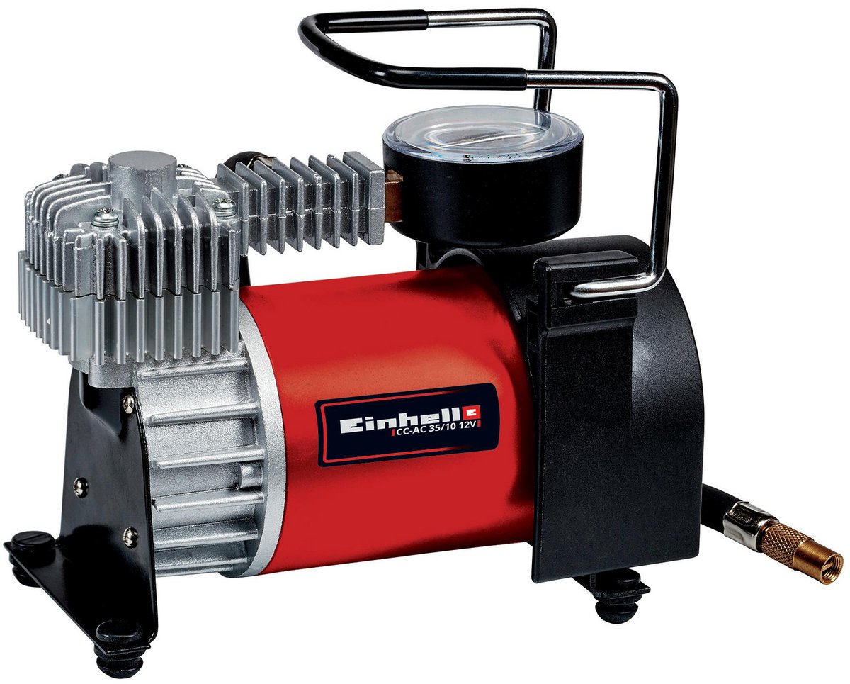 Einhell 2072121 Compressore CC-AC 35/10 8 bar adattatore 12V per funzionamento via cavo