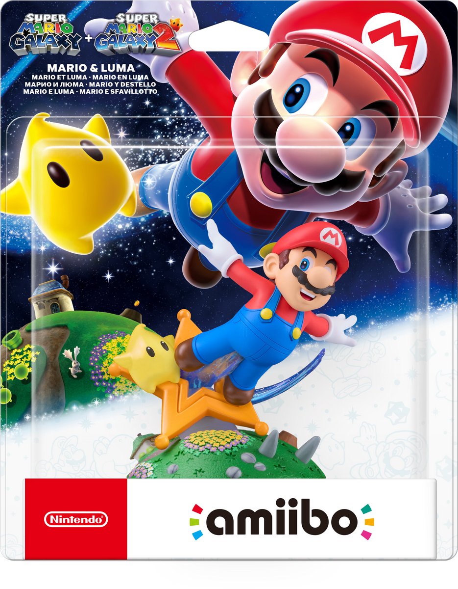 Nintendo amiibo Mario & Luma
