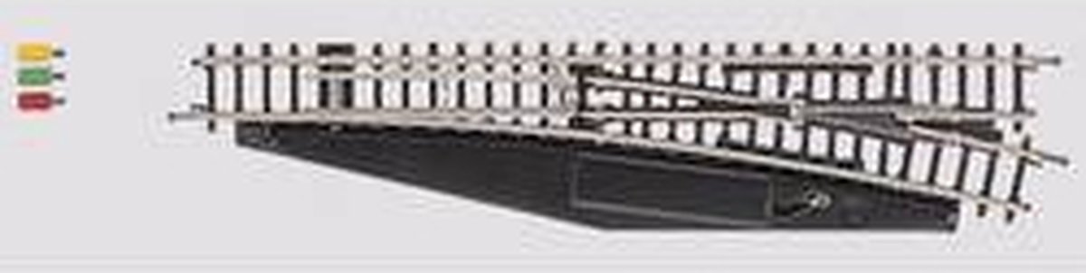 8563 Z Märklin miniclub Scambio, elettromagnetico, destro 110 mm 13 ° 490 mm 1 pz.