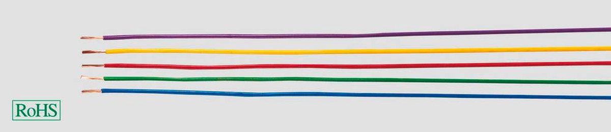 HELU 29104 Filo singolo H05V-K 1 x 0.75 mm² Violetto 100 m