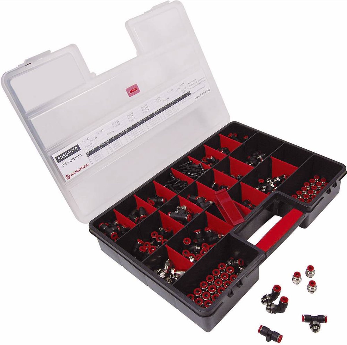 IMI NORGREN Valigetta con assortimento di accessori per aria compressa SK8/6