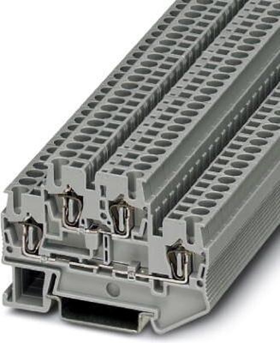 Phoenix Contact 3031270 Morsetto passante componibile 5.2 mm A molla Grigio 50 pz. Pezzo