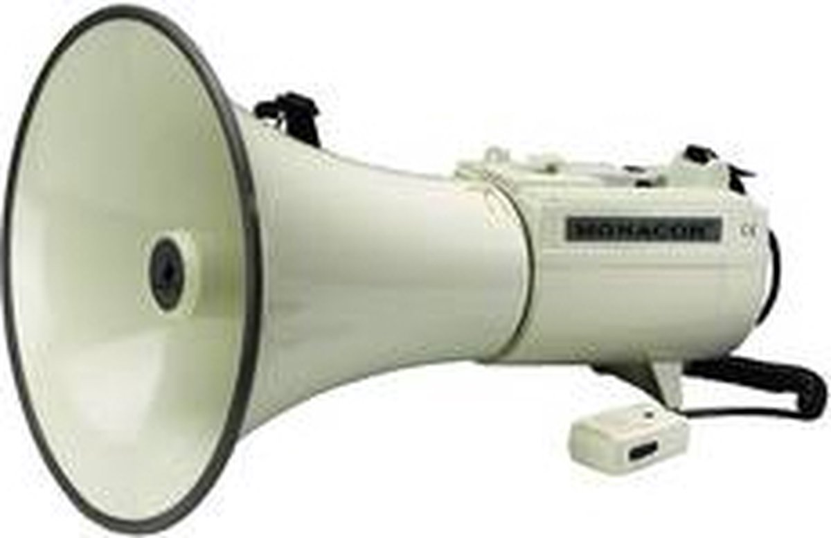 Monacor TM-45 Megafono con microfono a gelato, suoni integrati