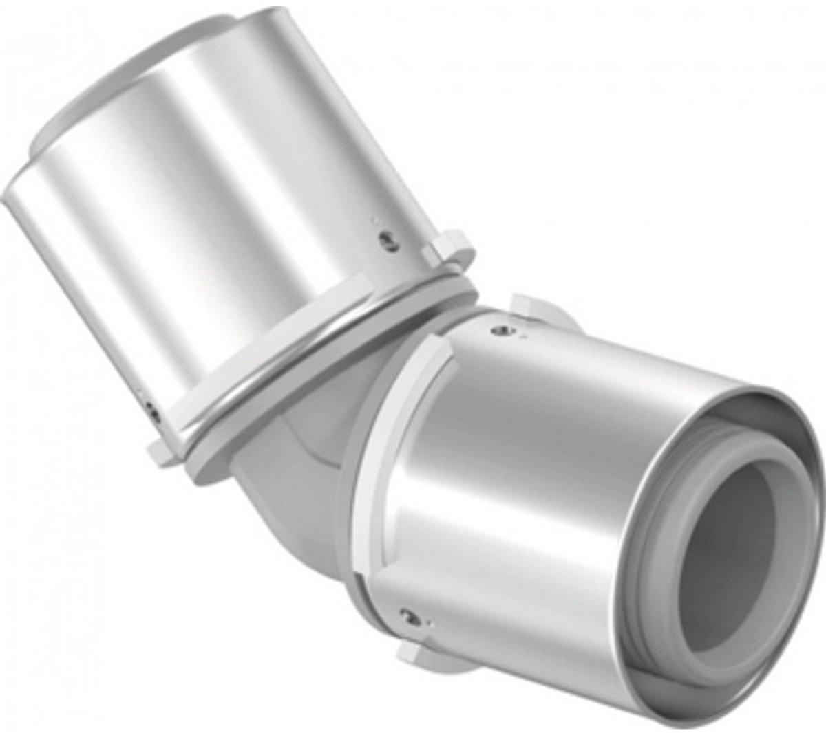 Uponor Presbøjning ppsu uponor 45° 63 x 63 mm
