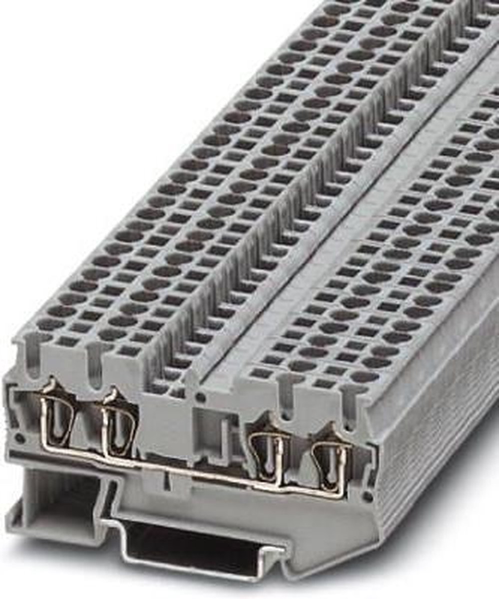 Phoenix Contact 3031306 Morsetto passante componibile 5.2 mm A molla Grigio 50 pz. Pezzo