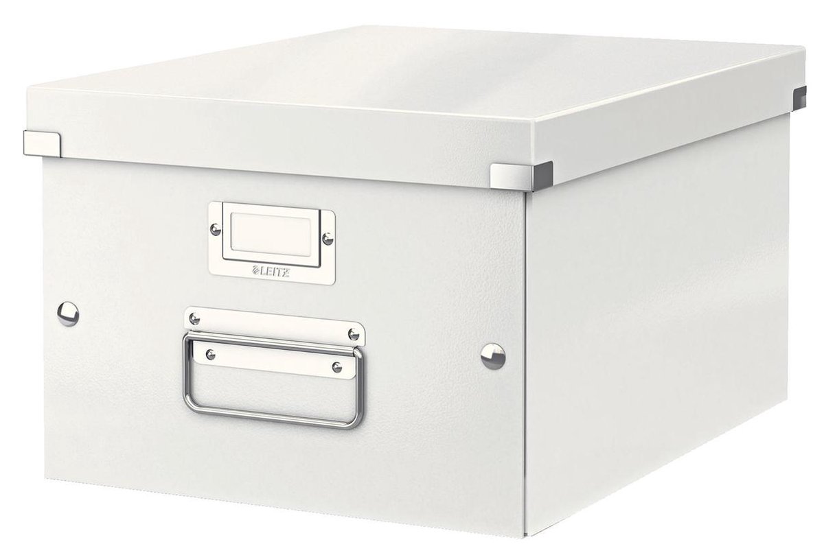 Leitz Opbevaringsboks Click & Store WOW Medium Hvid