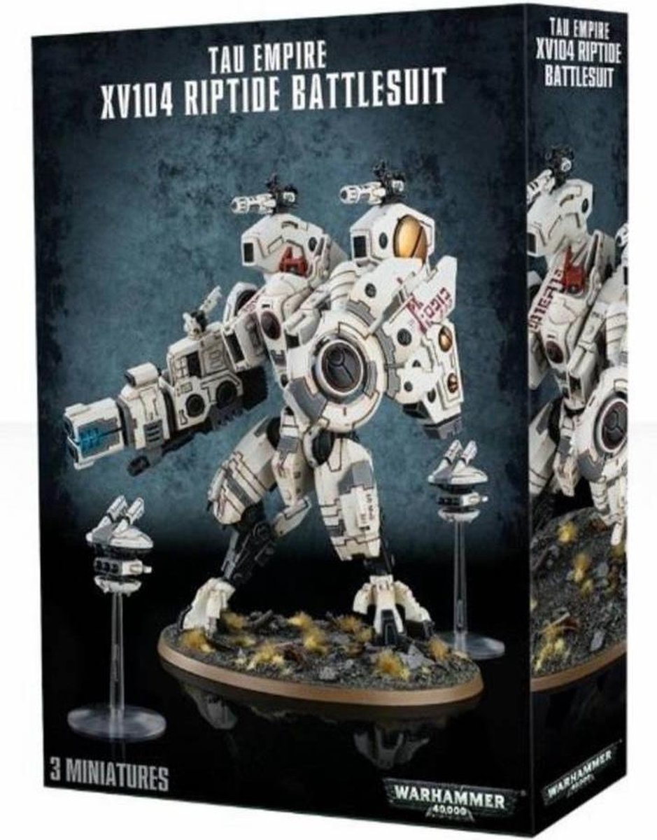 Warhammer 40k - T'au Empire XV104 Battlesuit Riptide #DEFAULT