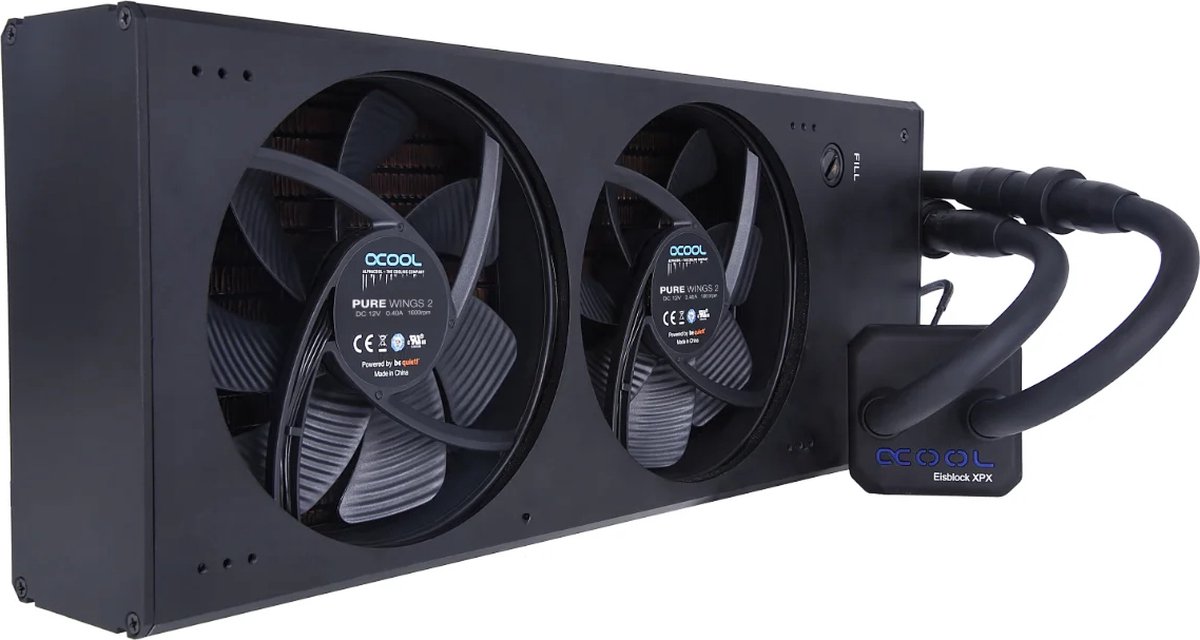 Kit Watercooling AIO Alphacool Eisbaer Extreme Black Edition 280 CPU (Noir) #6POURCENT
