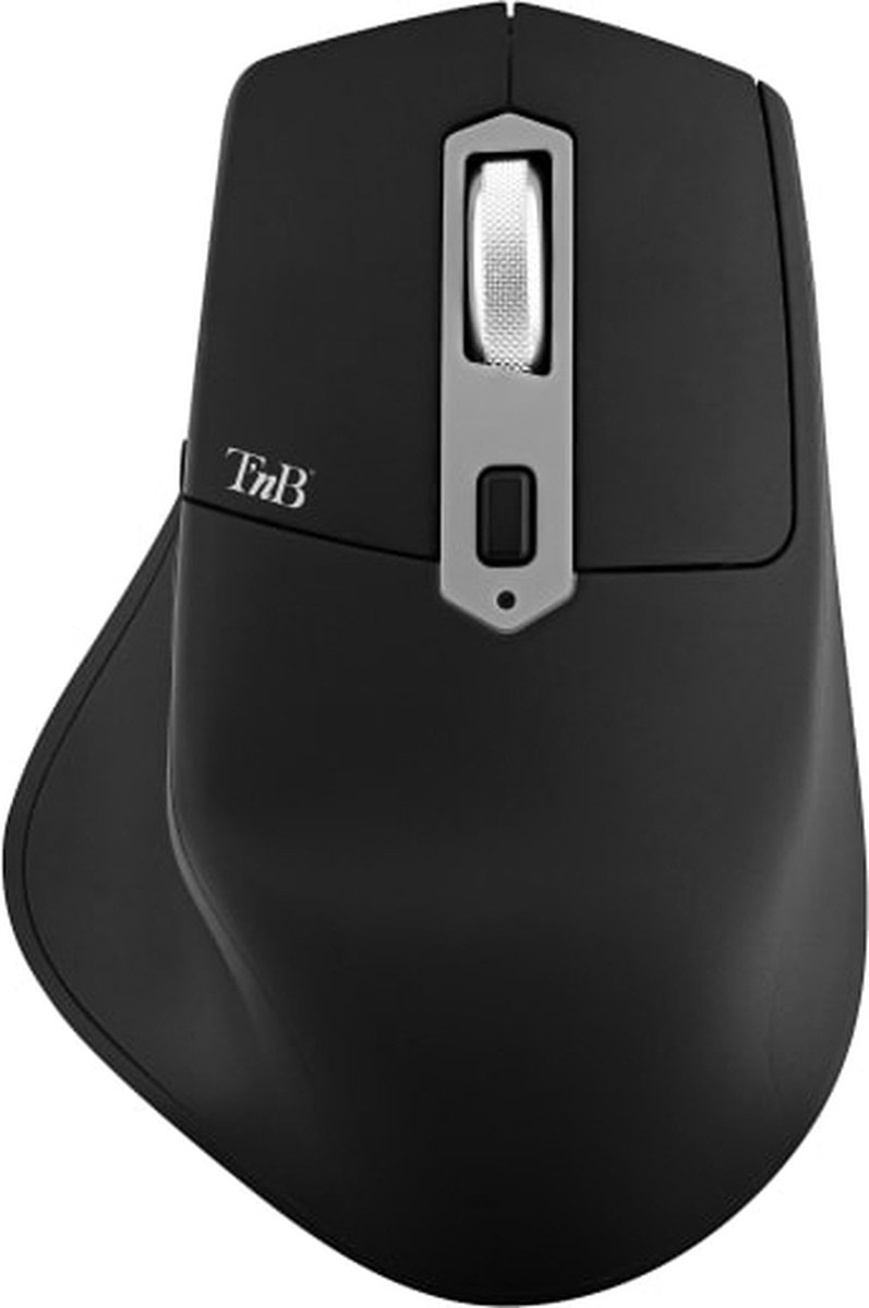 Souris sans fil semi-ergonomique T'nB Dual Connect iClick (Noir) #DEFAULT