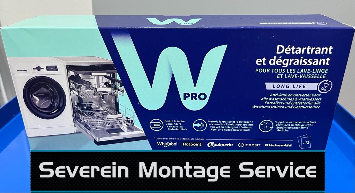 Détartrant WPro X12 pour Lave-vaisselle & lave-linge #DEFAULT