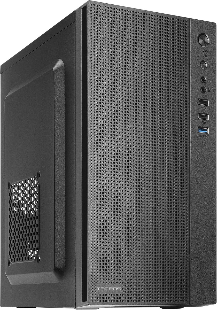 Boitier Mini Tour Micro ATX Anima AC5500 avec alimentation 500W (Noir) #DEFAULT