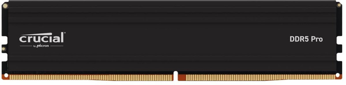 Barrette mémoire 16Go DIMM DDR5 Crucial Pro  5600MHz Version OEM (Tray) #DEFAULT
