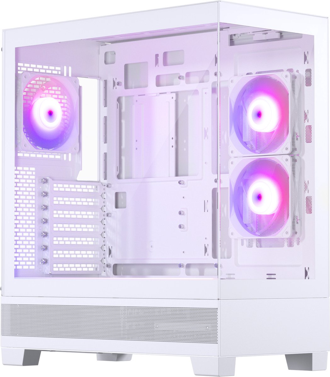Boitier Moyen Tour E-ATX Phanteks XT View RGB avec panneaux vitrés (Blanc) #3POURCENT