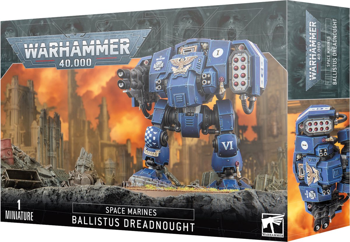 Warhammer 40k - Space Marine Dreadnought Ballistus #DEFAULT