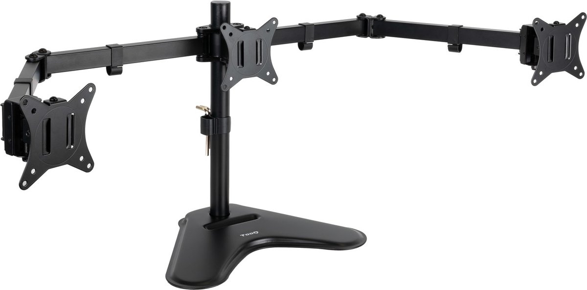 Support triple-écran à poser Tooq DB1704TN 13"-27" (7kg max) (Noir) #4POURCENT