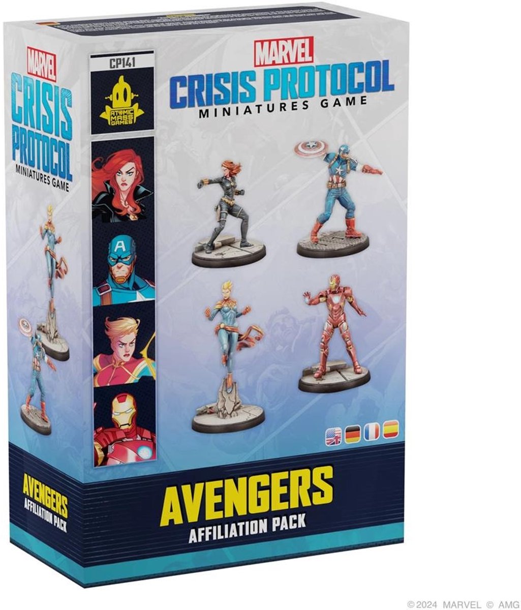 Jeu - Marvel Crisis Protocol : Avengers Affiliation Pack (Extension) #DEFAULT