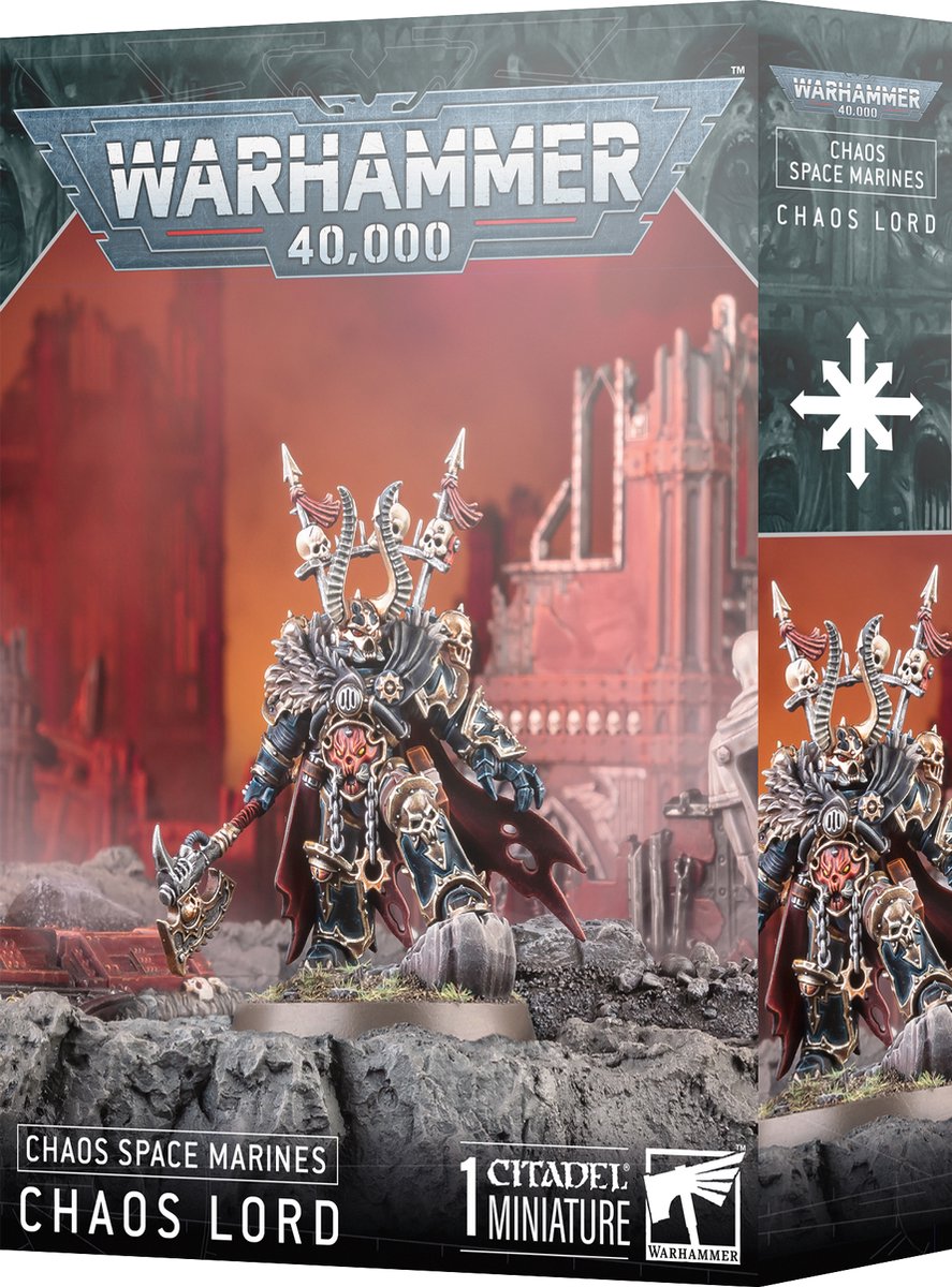 Warhammer 40k - Space Marine du Chaos Seigneur du Chaos #DEFAULT