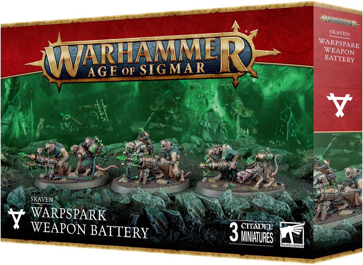 Warhammer AoS - Skaven Batterie d'Armes à Maletincelles #DEFAULT