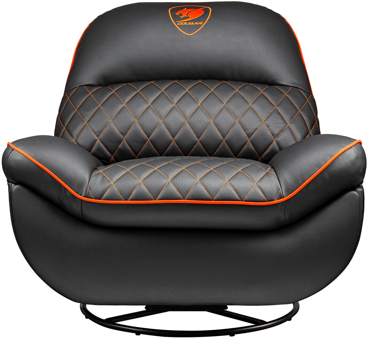 Sofa Cougar Overlord (Noir/Orange) #3POURCENT