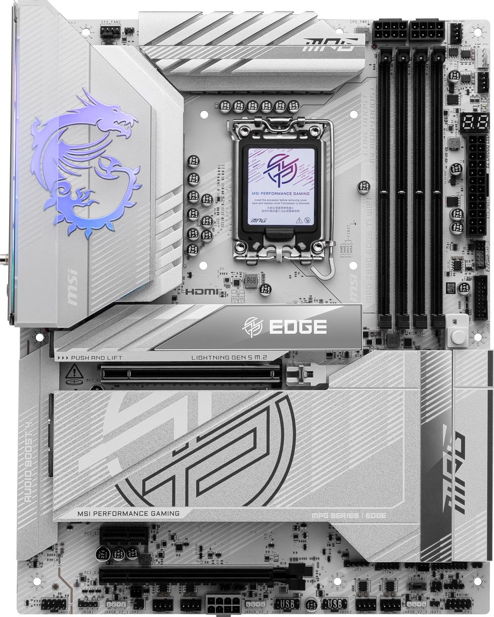 Carte Mère MSI MPG Z890 Edge Ti WiFi (Intel LGA 1851) #2POURCENT