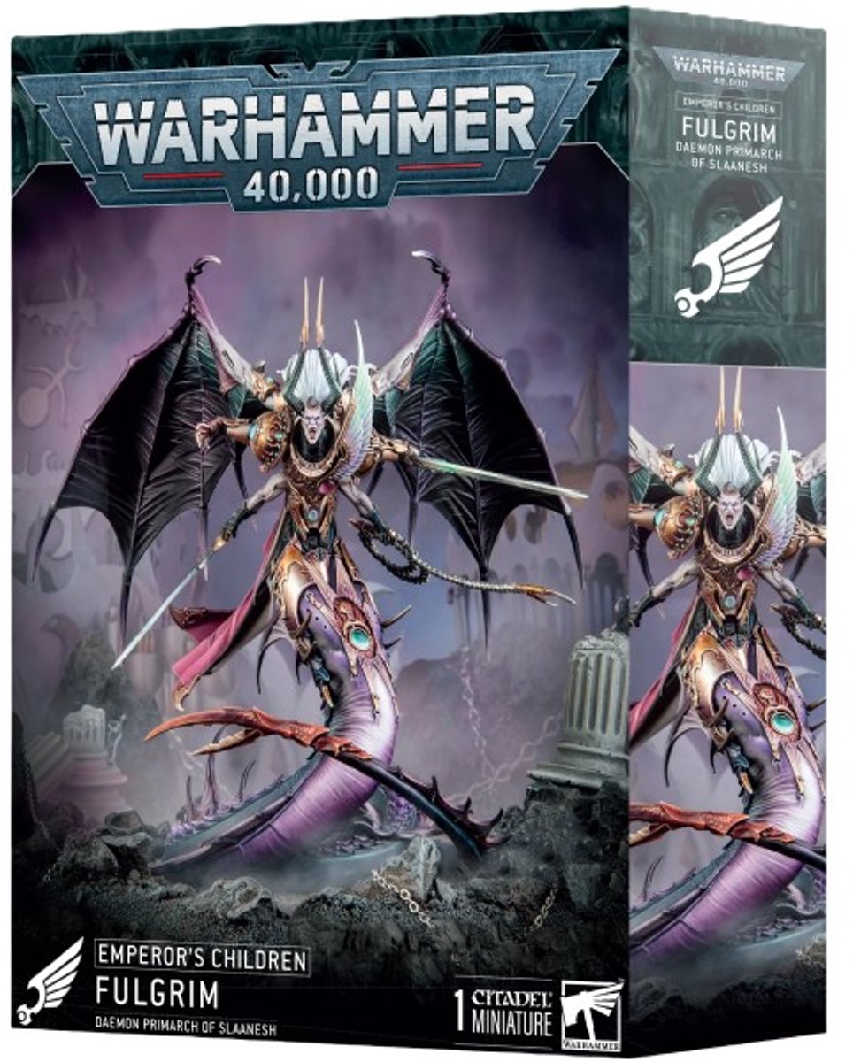 Warhammer 40k - SMC Emperor's Children Fulgrim, Primarque Demon de Slaanesh #DEFAULT