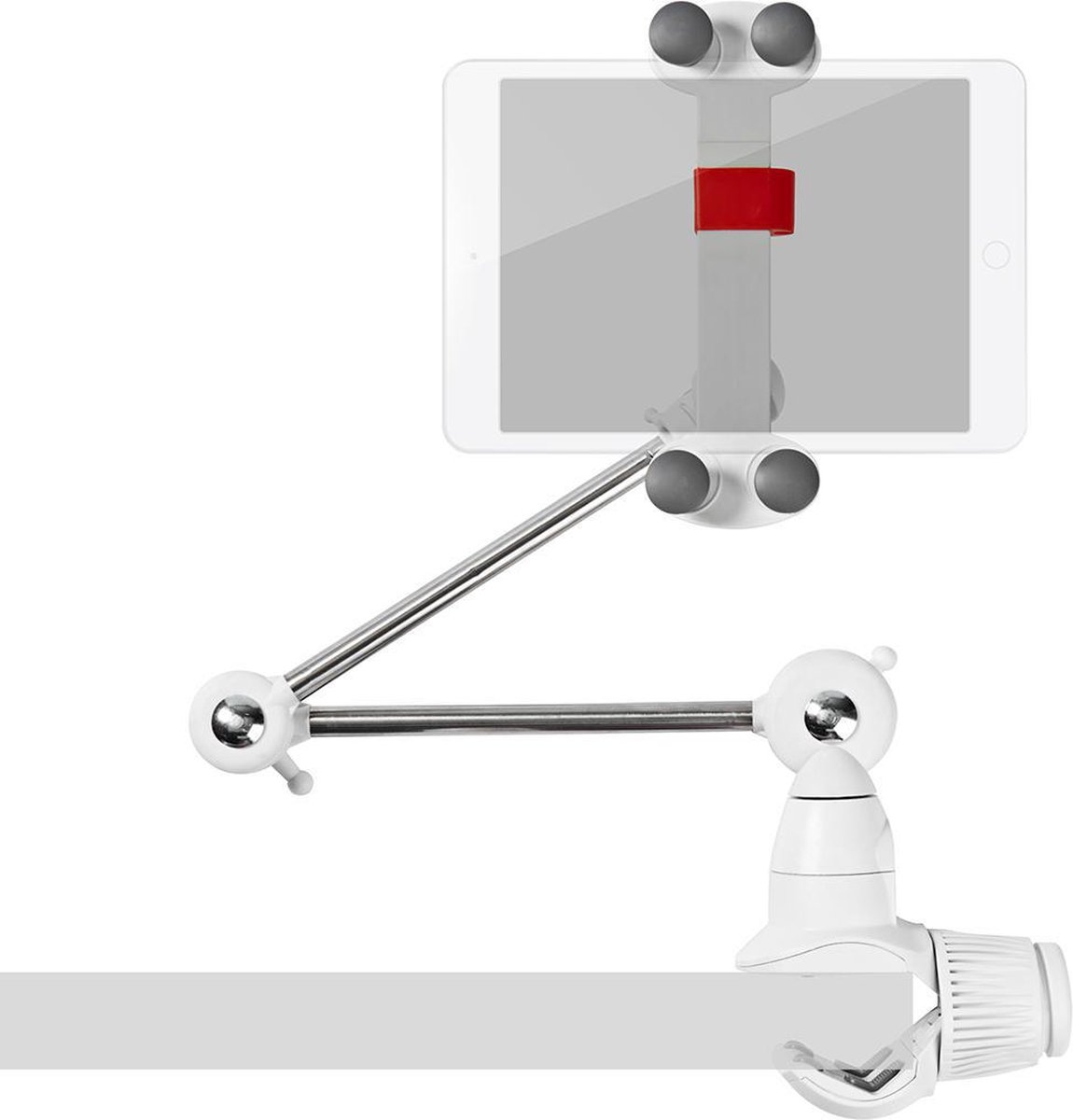 Nedis TDMT111WT mounting kit - foldable - for mobile phone / tablet - metal white