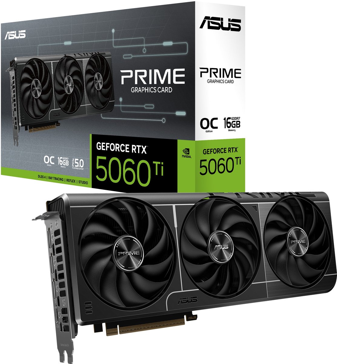 Carte Graphique Asus GeForce RTX 5060 Ti Prime OC 16Go #DEFAULT