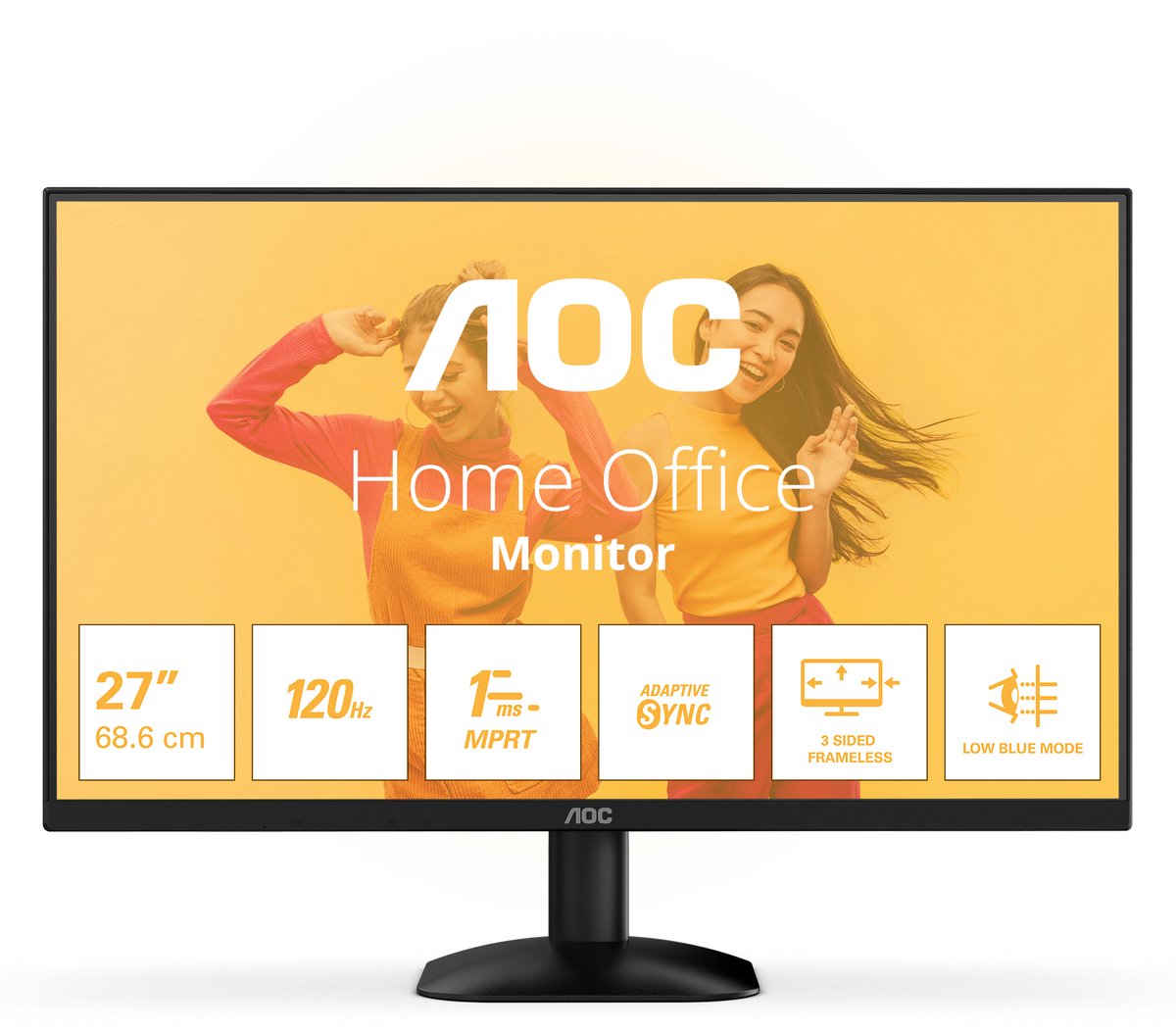 Ecran 27" AOC Basic B3 27B35HM Full HD 100Hz (Noir) #DEFAULT
