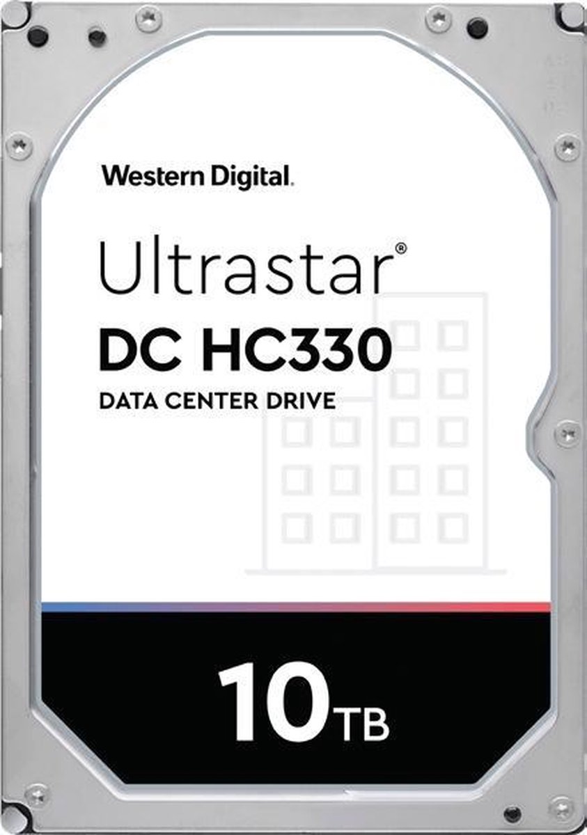 WD Ultrastar DC HC330 - 10TB - Harddisk - 0B42266 - SATA-600 - 3.5"