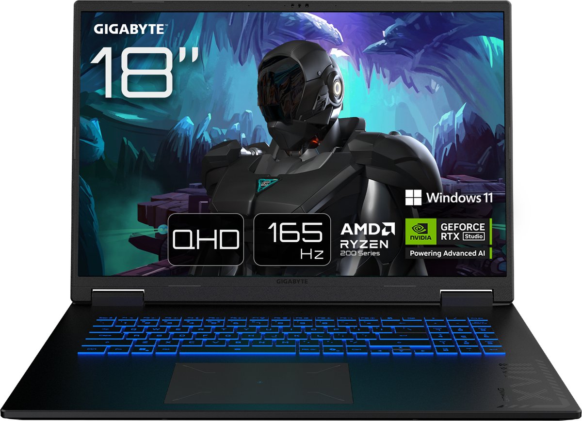Ordinateur Portable Gigabyte Gaming A18 3WHK3FRC64SH (18") Win11 Pro #2POURCENT
