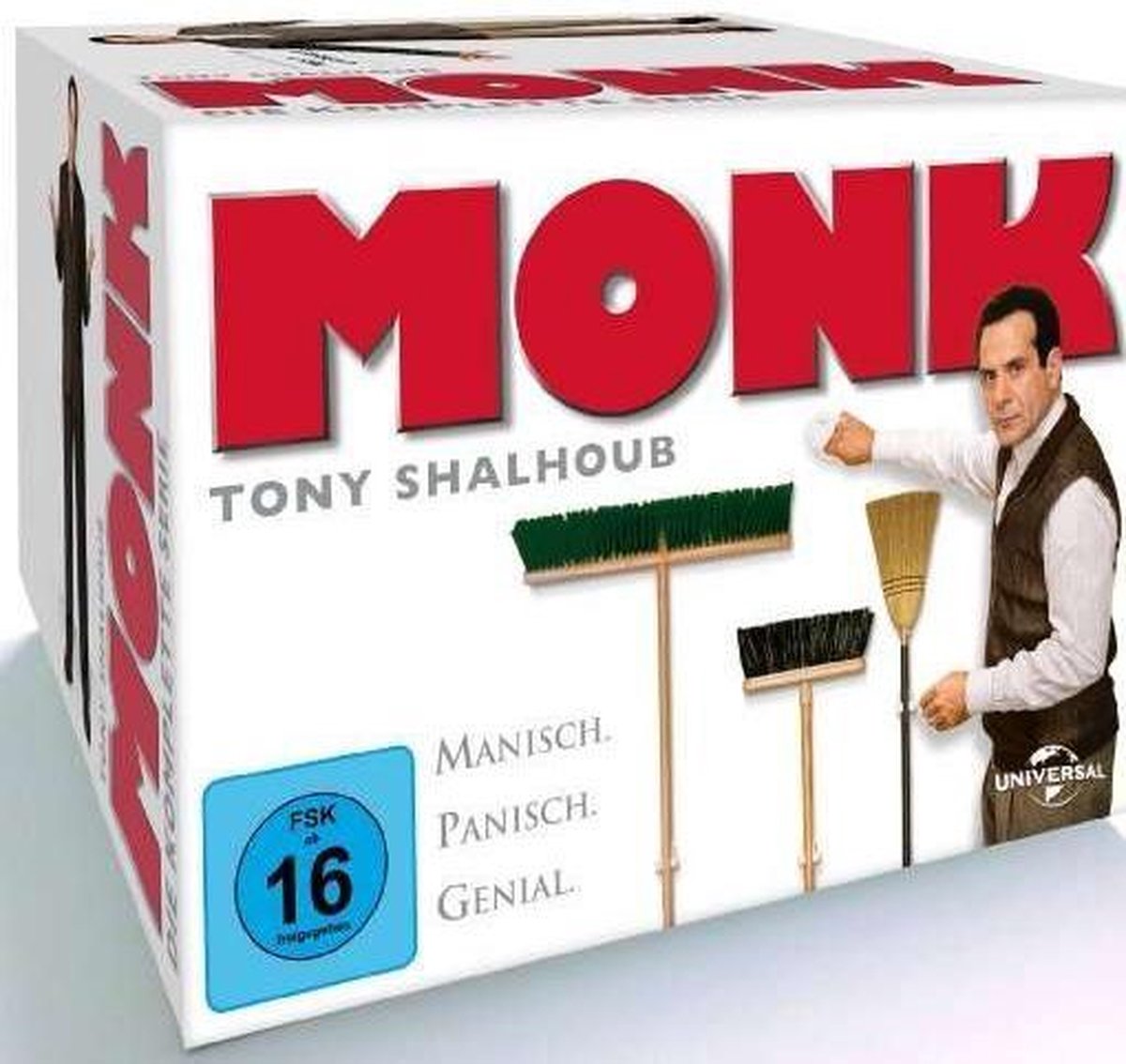 Monk - Die komplette Serie (32 Discs)