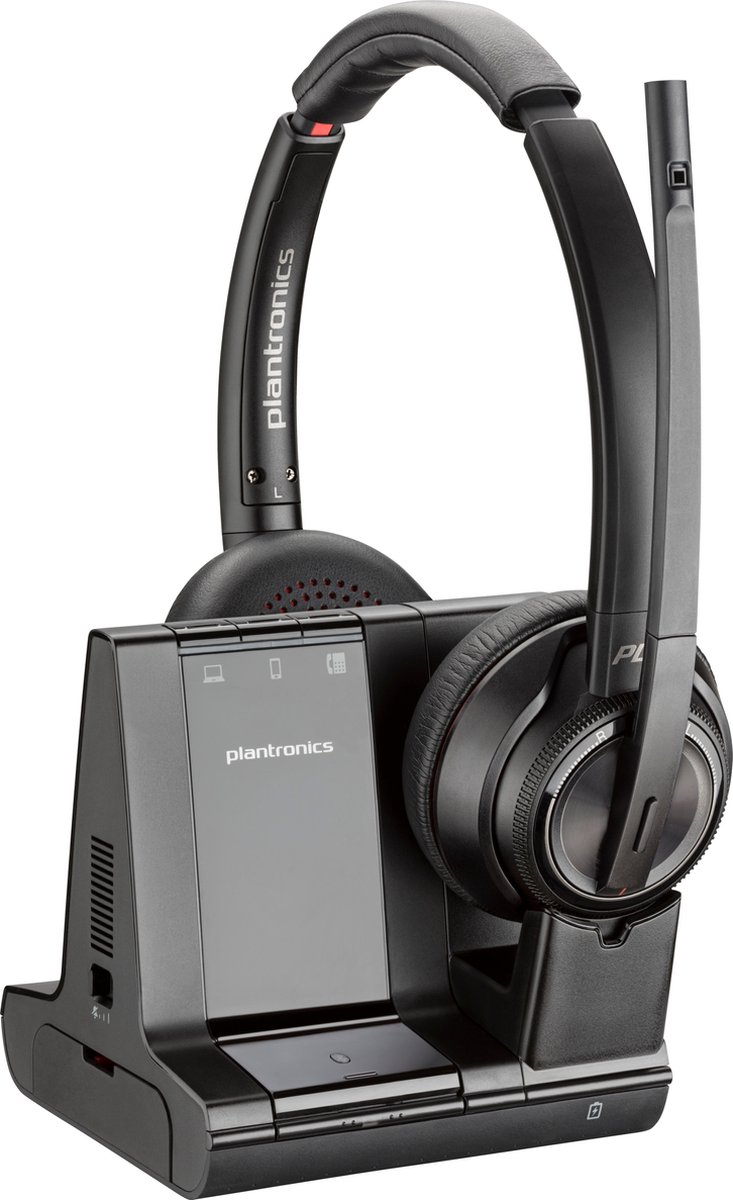 HP DECT Savi 8220-M Casque supra-auriculaire noir
